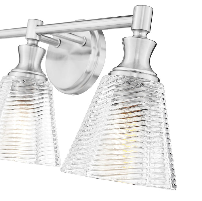 Z-Lite - 7704-3V-BN - Three Light Vanity - Auden - Brushed Nickel