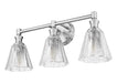 Z-Lite - 7704-3V-BN - Three Light Vanity - Auden - Brushed Nickel