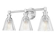 Z-Lite - 7704-3V-BN - Three Light Vanity - Auden - Brushed Nickel