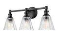 Z-Lite - 7704-3V-MB - Three Light Vanity - Auden - Matte Black