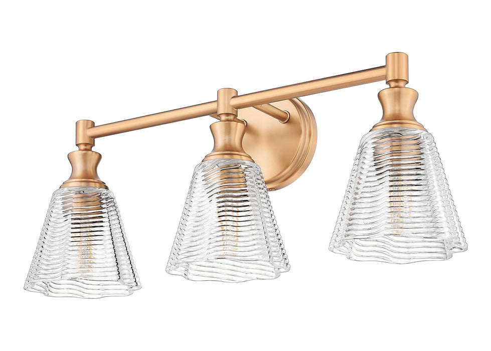 Z-Lite - 7704-3V-MGLD - Three Light Vanity - Auden - Modern Gold