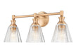 Z-Lite - 7704-3V-MGLD - Three Light Vanity - Auden - Modern Gold