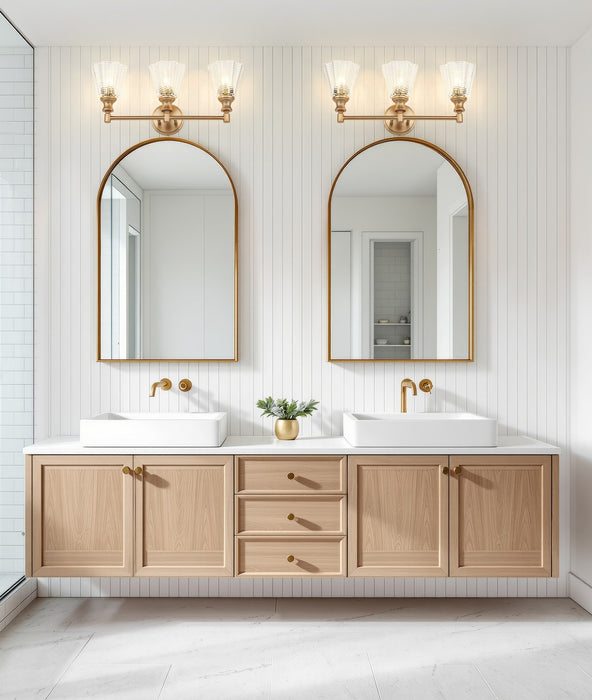 Z-Lite - 7704-3V-MGLD - Three Light Vanity - Auden - Modern Gold