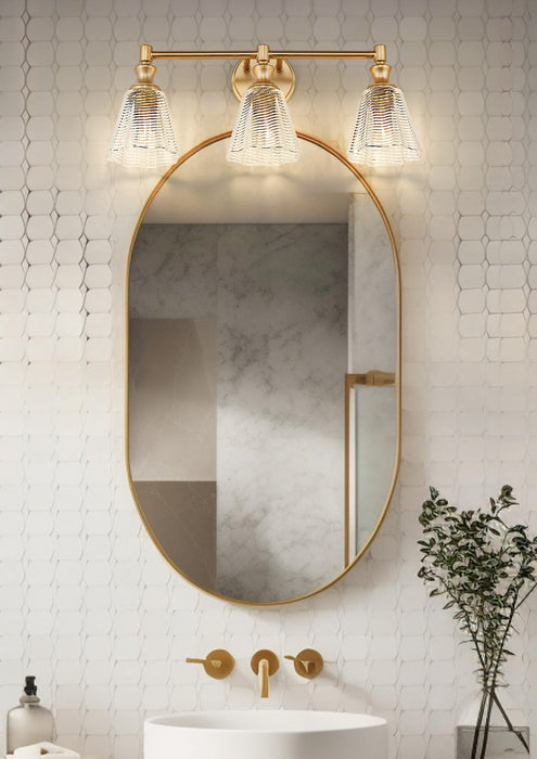 Z-Lite - 7704-3V-MGLD - Three Light Vanity - Auden - Modern Gold