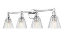 Z-Lite - 7704-4V-CH - Four Light Vanity - Auden - Chrome