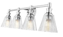 Z-Lite - 7704-4V-CH - Four Light Vanity - Auden - Chrome