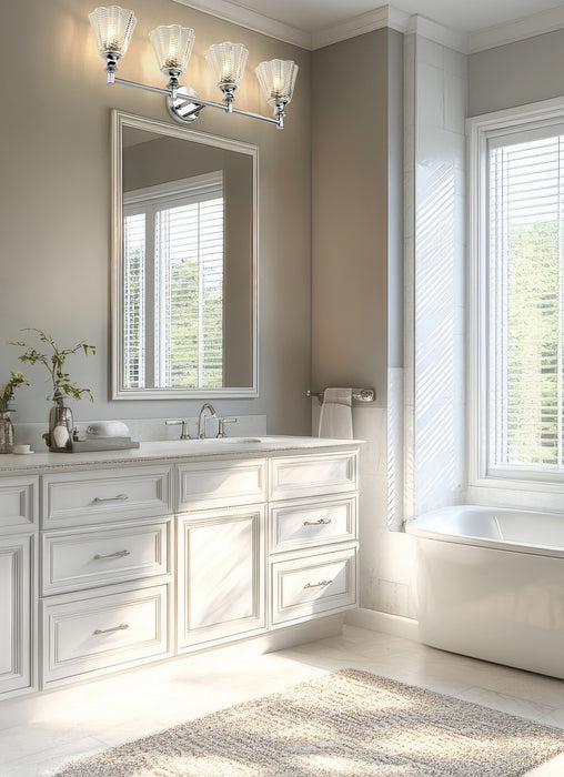 Z-Lite - 7704-4V-CH - Four Light Vanity - Auden - Chrome