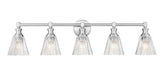 Z-Lite - 7704-5V-BN - Five Light Vanity - Auden - Brushed Nickel