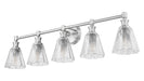 Z-Lite - 7704-5V-BN - Five Light Vanity - Auden - Brushed Nickel