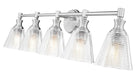 Z-Lite - 7704-5V-BN - Five Light Vanity - Auden - Brushed Nickel