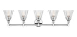 Z-Lite - 7704-5V-CH - Five Light Vanity - Auden - Chrome
