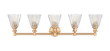 Z-Lite - 7704-5V-MGLD - Five Light Vanity - Auden - Modern Gold