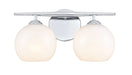 Millennium - 18102-CH - Two Light Vanity - Kimorra - Chrome
