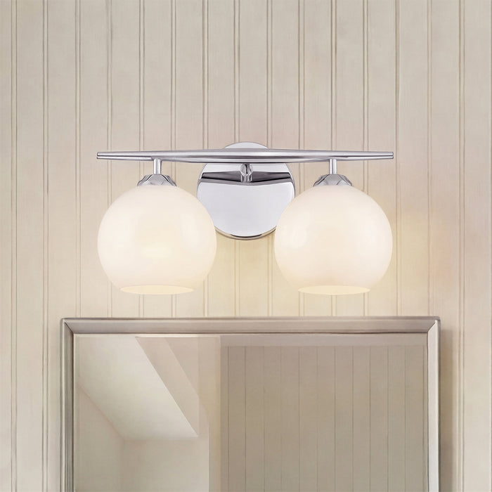 Millennium - 18102-CH - Two Light Vanity - Kimorra - Chrome