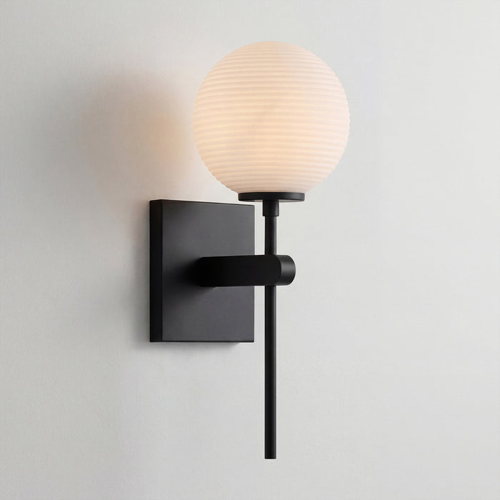 Millennium - 215101-MB - One Light Wall Sconce - Coretta - Matte Black