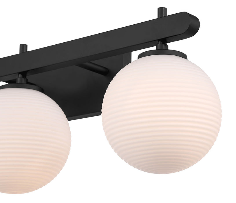 Millennium - 215103-MB - Three Light Vanity - Coretta - Matte Black