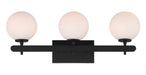 Millennium - 215103-MB - Three Light Vanity - Coretta - Matte Black