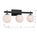 Millennium - 215103-MB - Three Light Vanity - Coretta - Matte Black