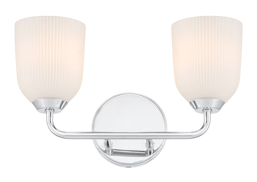 Millennium - 22302-CH - Two Light Vanity - Norah - Chrome