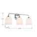 Millennium - 22303-CH - Three Light Vanity - Norah - Chrome