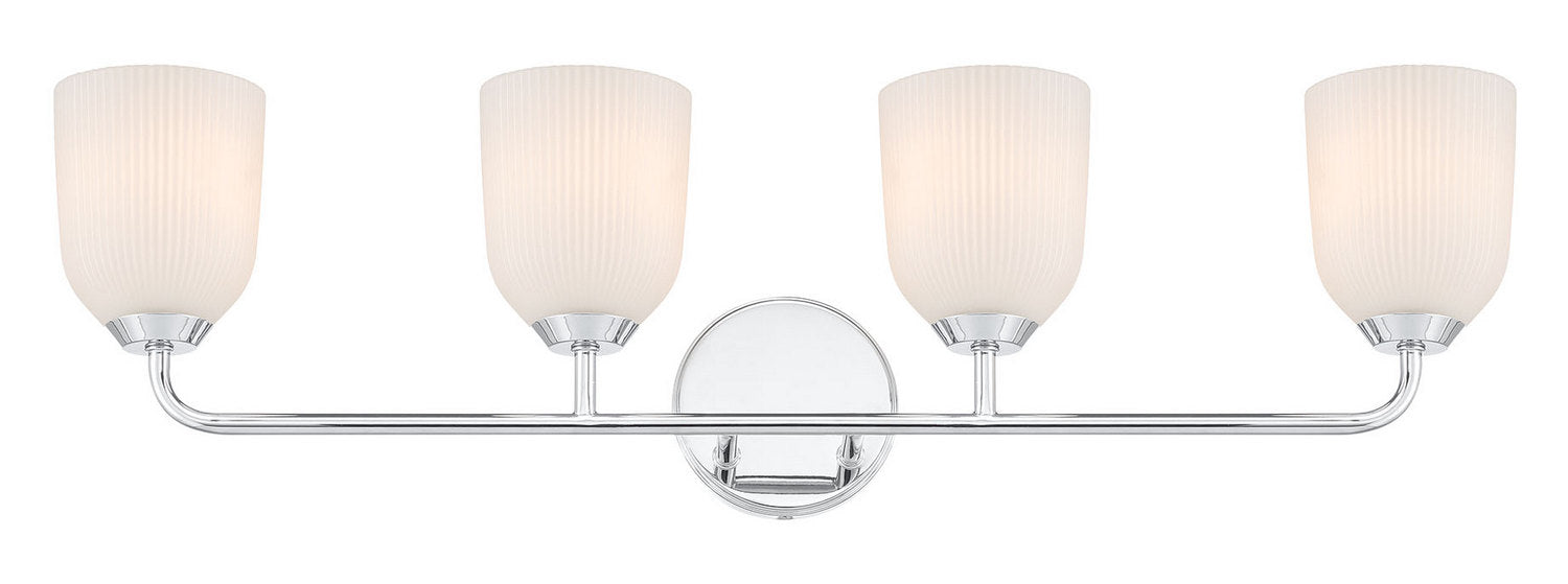 Millennium - 22304-CH - Four Light Vanity - Norah - Chrome