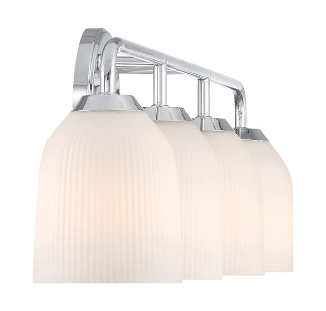 Millennium - 22304-CH - Four Light Vanity - Norah - Chrome