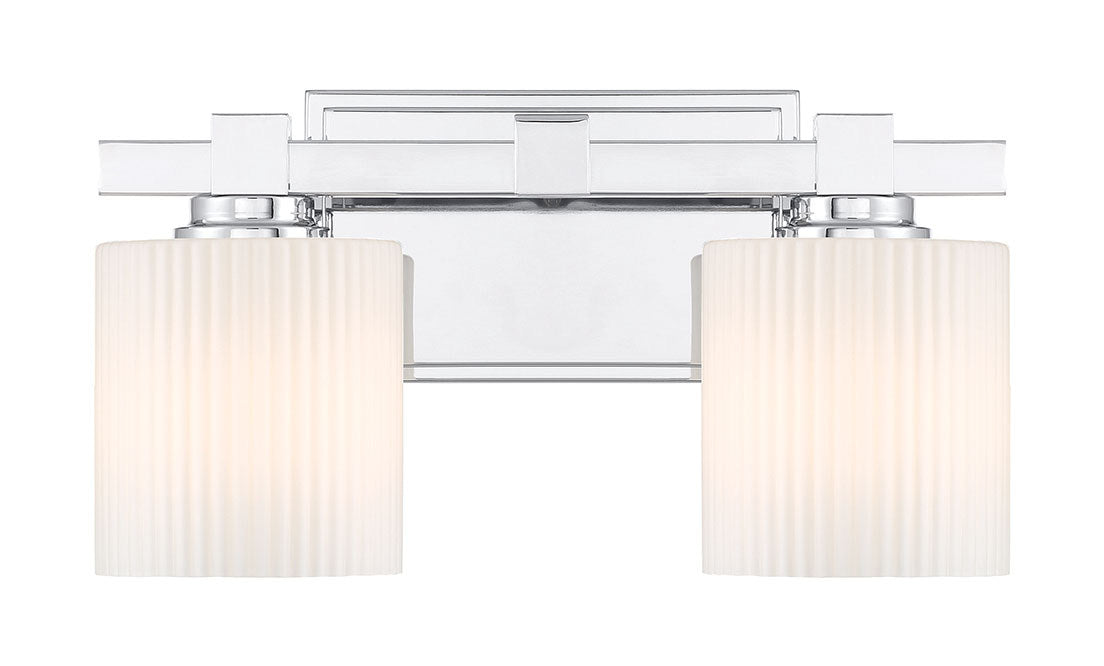 Millennium - 23102-CH - Two Light Vanity - Abelson - Chrome