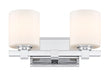 Millennium - 23102-CH - Two Light Vanity - Abelson - Chrome