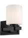 Millennium - 23102-MB - Two Light Vanity - Abelson - Matte Black