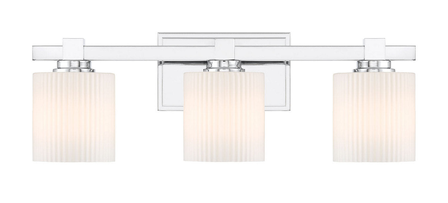 Millennium - 23103-CH - Three Light Vanity - Abelson - Chrome