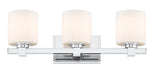 Millennium - 23103-CH - Three Light Vanity - Abelson - Chrome