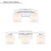 Millennium - 23103-CH - Three Light Vanity - Abelson - Chrome