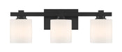 Millennium - 23103-MB - Three Light Vanity - Abelson - Matte Black