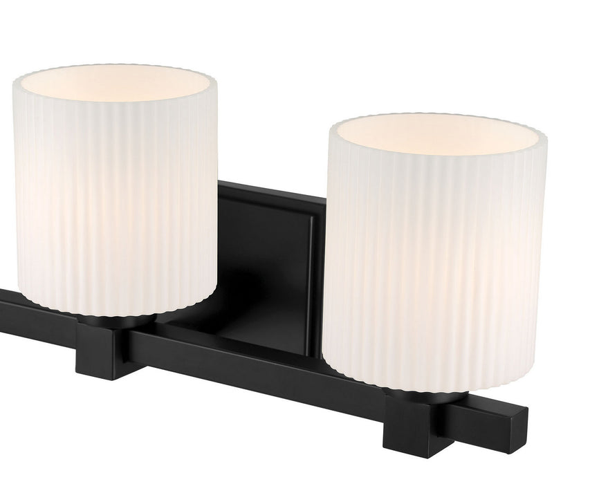 Millennium - 23103-MB - Three Light Vanity - Abelson - Matte Black