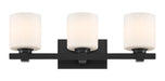 Millennium - 23103-MB - Three Light Vanity - Abelson - Matte Black