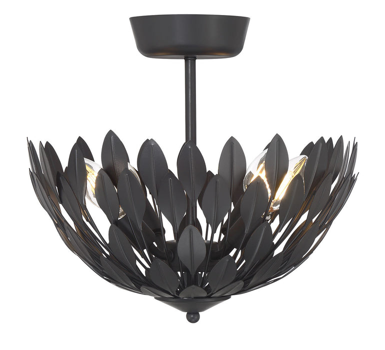 Millennium - 28304-MB - Four Light Semi-Flush Mount - Merylmint - Matte Black