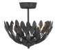 Millennium - 28304-MB - Four Light Semi-Flush Mount - Merylmint - Matte Black