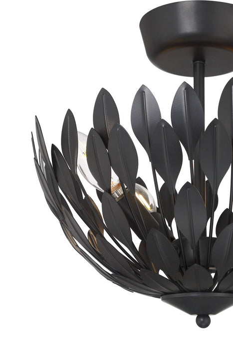 Millennium - 28304-MB - Four Light Semi-Flush Mount - Merylmint - Matte Black