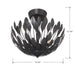 Millennium - 28304-MB - Four Light Semi-Flush Mount - Merylmint - Matte Black