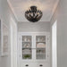 Millennium - 28304-MB - Four Light Semi-Flush Mount - Merylmint - Matte Black