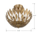 Millennium - 28304-PAB - Four Light Semi-Flush Mount - Merylmint - Painted Aged Brass