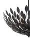 Millennium - 28306-MB - Six Light Pendant - Merylmint - Matte Black