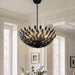 Millennium - 28306-MB - Six Light Pendant - Merylmint - Matte Black