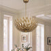 Millennium - 28306-PAB - Six Light Pendant - Merylmint - Painted Aged Brass