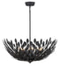Millennium - 28308-MB - Eight Light Pendant - Merylmint - Matte Black