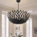 Millennium - 28308-MB - Eight Light Pendant - Merylmint - Matte Black