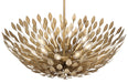 Millennium - 28308-PAB - Eight Light Pendant - Merylmint - Painted Aged Brass