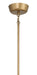 Millennium - 28308-PAB - Eight Light Pendant - Merylmint - Painted Aged Brass