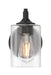 Millennium - 28701-MB - One Light Wall Sconce - Ryehouse - Matte Black