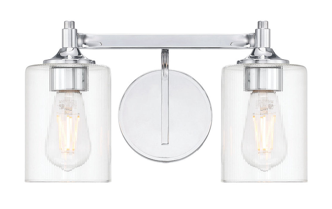 Millennium - 28702-CH - Two Light Vanity - Ryehouse - Chrome